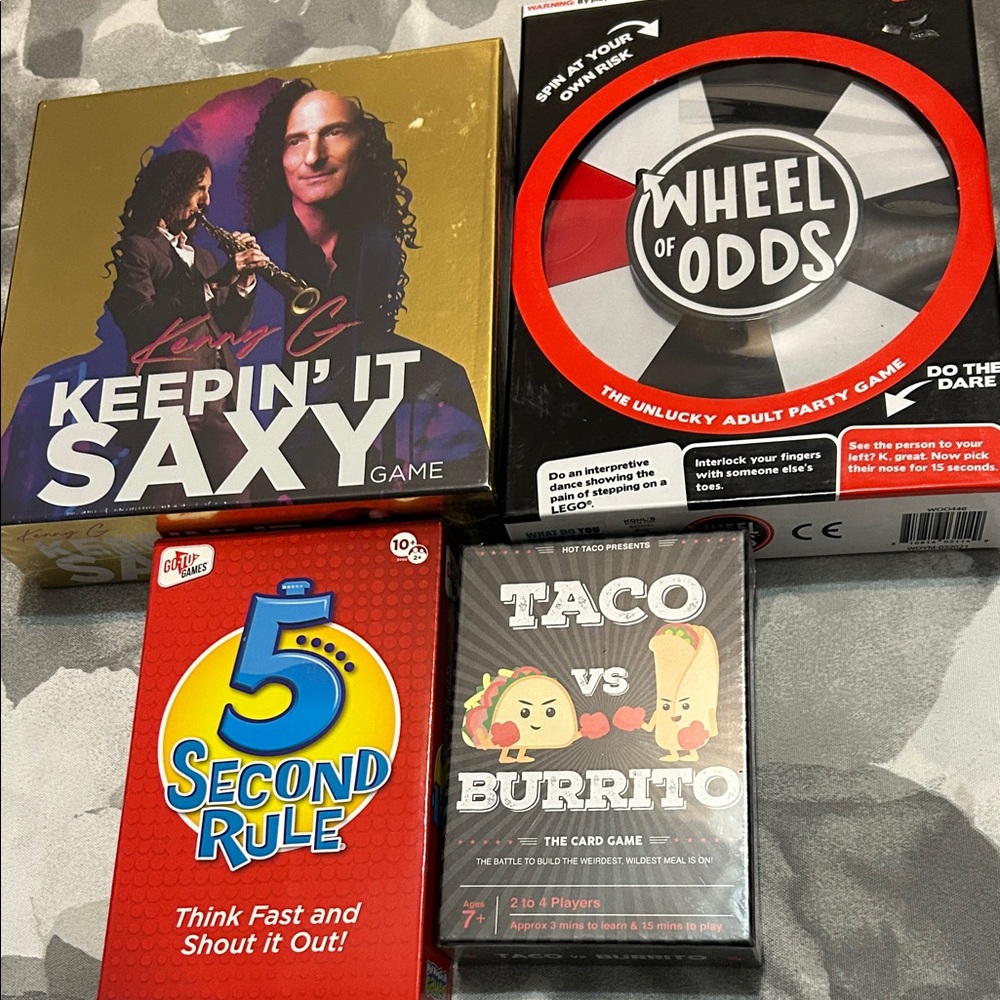 NWT!! Party Game Bundle